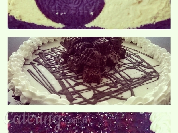 Cheesecake: Dulce de leche y Oreo, Chocolate blanco y brownie, Clasico New York Cheesecake
