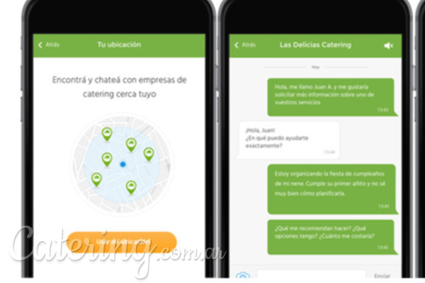 Encontrá tu proveedor más rápido con la nueva app de Catering.com.ar