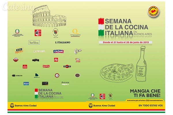 Semana de la cocina italiana en Buenos Aires