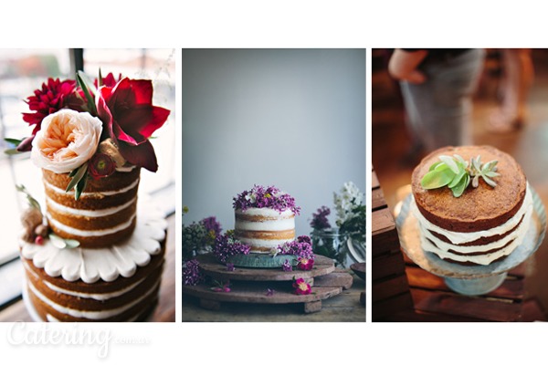 Lo ultimo en tendencia...¡Naked Cakes!