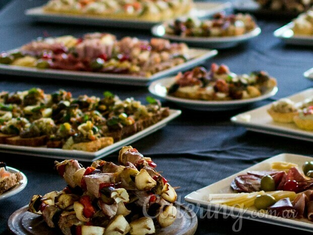 Servicio de Catering gastronomico, lunch y buffet para tus recepciones o degustaciones, comida rica