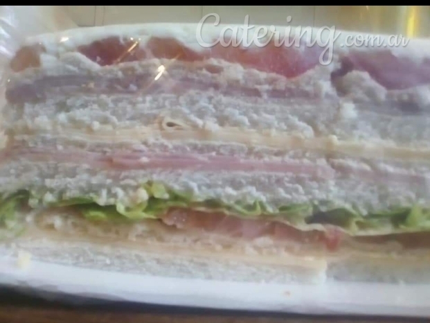 sándwich miga triples 