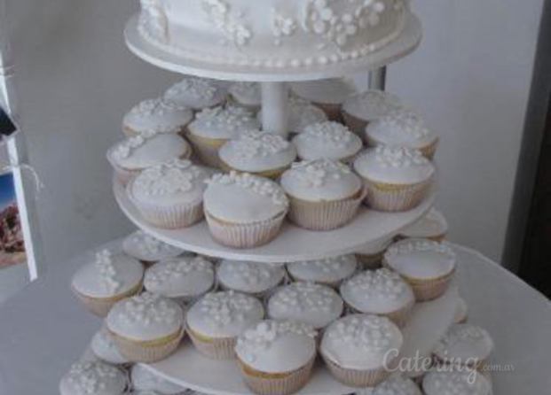 Torre de cupcakes