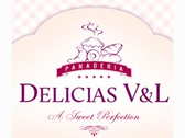 Logo Delicias V&L (Ángeles Vera - Maestra Pastelera)