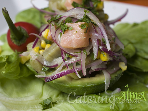 Ceviche palta reina