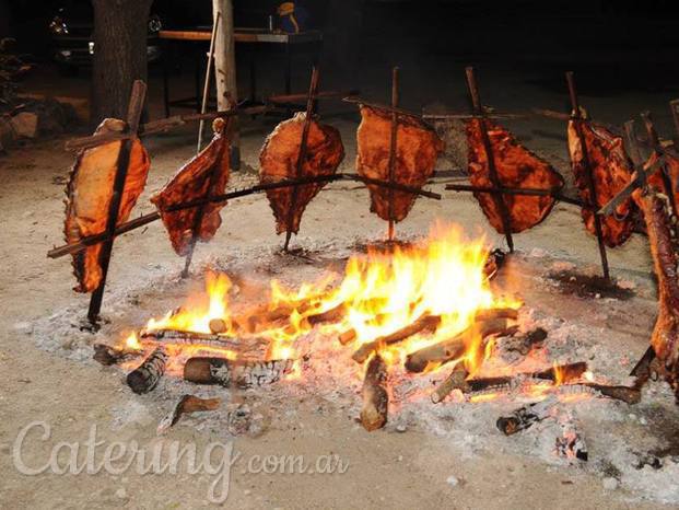 Costillares a la llama