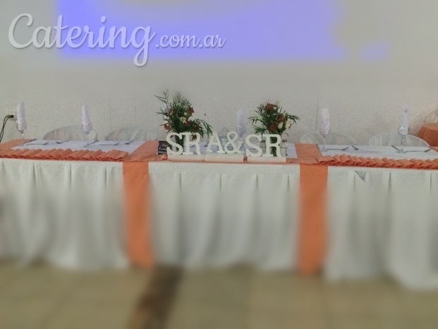 Mesa de honor de los novios