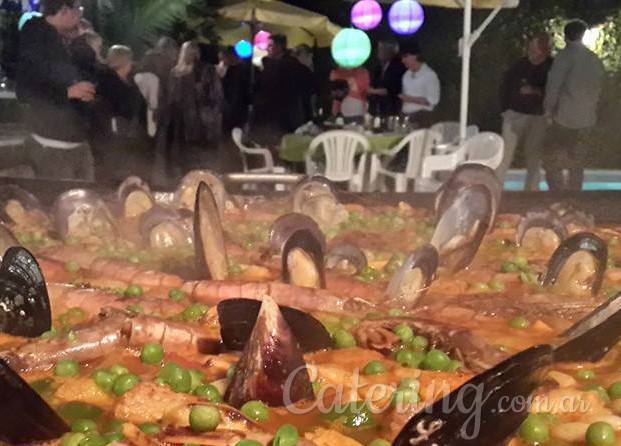 Paella en evento 60 personas