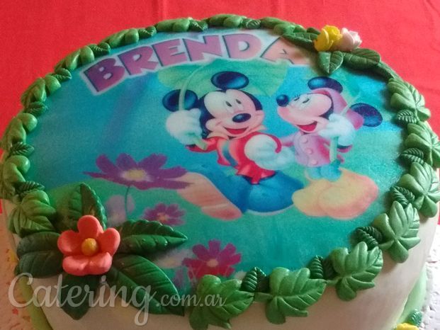 FOTOTORTA MICKEY PERSONALIZADA 20 PRS.