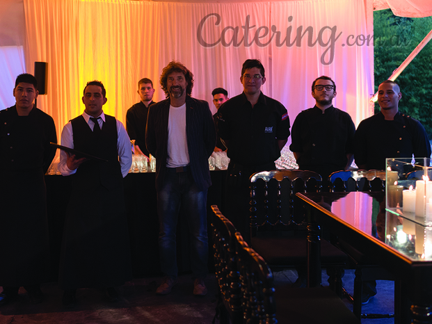 el equipo de avant catering