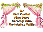 DecoEventos Pizza Party Manteleria MJ