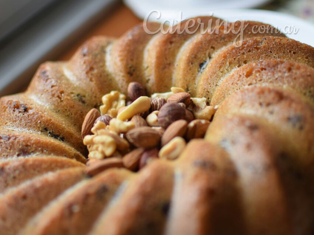 Budín frutos secos 