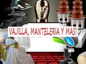 Mantelería y vajilla para eventos en Wilde, Quilmes, Berazategui