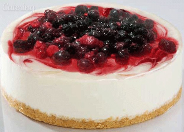 Cheesecake con frutos rojos