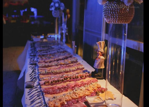 Catering mesa de fiambres